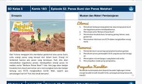Soal Dan Jawaban Tvri Hari Ini Kelas 5 Kamis 18 Maret 2021 Episode 52 Bdr Tentang Panas Bumi Dan Matahari Metro Lampung News