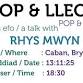POP & LLECHI : Pop & Slate event image