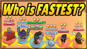 Brawl stars olympics | funny moments, glitches & fails #116. Which Brawler Would Win A Race Every Brawler S Speed With Without Abilities Speed Breakdown Youtube