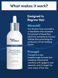 Pls watch this video to know which is more suitable for your. Minoxidil 5 Solution For Men With Procapil Hair Loss Growth Solution