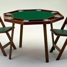 Kestell 9w Compact Oak Folding Poker Table 42 Inch Folding Poker Table Poker Table Modern Folding Tables