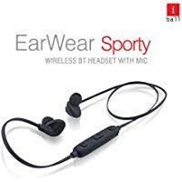 Also with the multipoint technology, it. Iball Earwear Sporty Wireless Bluetooth Headset With Mic For All Smartphones Full Black Wireless Speakers Bluetooth Wireless Bluetooth All Smartphones