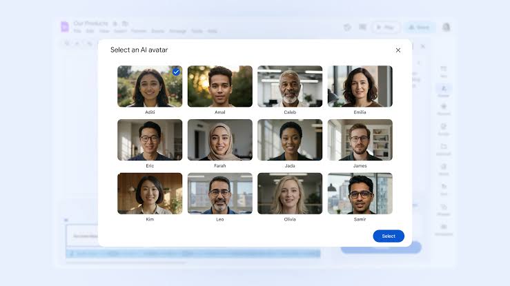 Google Workspace introduces AI enhancements including custom avatars and music in Google Vids