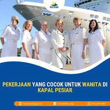 Bertugas sebagai assistant stateroom steward saja, ia bakal memperoleh gaji yang cukup besar, 1. Duta Persada