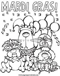 Angry squirrel studio is an illustration, licensing and design studio based in denver, colo., featuring the work of jen griggs sebastian. Mardi Gras Free Printable Coloring Page For Pet Lovers Woof Woof Mama Mardi Gras Crafts Animal Coloring Pages Mardi Gras Dog