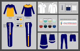Setelah itu seleksi pada bagian bajunya, lihat. Galeri Kontes Desain Seragam Sekolah