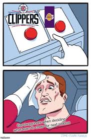 Staples center in la opening for the clippers vs the jazz december, 2019. Nba Bandwagons Be Like Imgflip