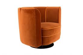 Bring decorative comfort home with upholstered seating for the living room, dining room and more. Dutchbone Upholstered Armchair Lounge Orange Orange 3100045 Furniture Store 9design Showroom Warsaw