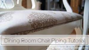 Believe me, before taking on this project i didn't know how to reupholster dining chairs, but if i can do it, you can do it! How To Add Piping To Dining Room Chairs Confessions Of A Serial Do It Yourselfer Dining Room Chairs Reupholster Chair Dining Desk Chair Makeover