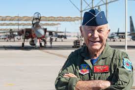 She gave no details on the cause of her husband's death. Chuck Yeager Legendary Pilot Who Broke The Sound Barrier Dies At 97