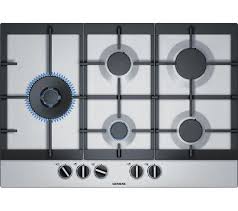 Table De Cuisson A Gaz 75cm 5 Feux Inox Ec7a5sb90 Plaque Gaz But
