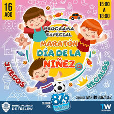 Hacé tu pedido, pagalo online y recibilo donde quieras. Maraton Radial Por El Dia De La Ninez Municipalidad De Trelew
