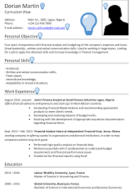 However, there is no set format for a cv, what . Nigeria Cv Sample 1 Careerprofessor Works