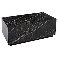 Exclusive design inlaid coffee table top round marble bed end table 13 inches. Saint Modern Classic Rectangular Black Marble Ceramic Block Coffee Table In 2021 Faux Marble Coffee Table Marble Coffee Table Black Marble Coffee Table