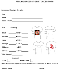 Easy T Shirt Order Form Shirt Order Tshirt Design Men Raiders T Shirt