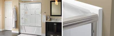 Installing a shower enclosure costs $300 to $400 depending on the scope of the project. How To Install A Glass Sliding Shower Traditional Style Tub Door Delta Faucet