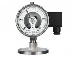 Pressure gauges and pressure switches for different media from Kobold