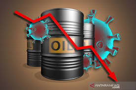 Harga brent crude naik 10% ke angka us$51,95 per barel sementara us crude rose naik 9. Harga Minyak Turun Tertekan Lonjakan Virus Corona Stok As Naik Antara News Sumatera Utara