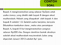 Maybe you would like to learn more about one of these? Akad Mudharabah Akuntansi Syariah Kelompok 2 Ahmad Dicky Setiawan Ppt Download