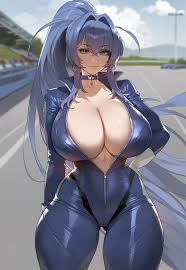 New Jersey in racing outfit and blacked - Rule 34 AI Art