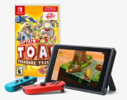 Y no es poca cosa, ojo, lo que era un juegazo antes, sigue siéndolo en nintendo switch. Treasure Tracker Wiiu Disc Captain Toad Treasure Tracker Wii U Game Png Image Transparent Png Free Download On Seekpng