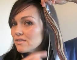 kandeej.com: How to do FEATHER HAIR EXTENSIONS