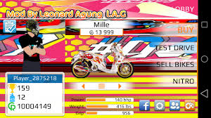 Game drag bike 201m ini memiliki tampilan grafis 3d yang bisa di bilang cukup bagus, dan dari detail gambar motornya juga terlihat hapir sama dengan motor drag aslinya., nah jika anda sudah penasaran dengan tampilan gameplay download game dragbike 201m mod apk untuk android: Modifikasi Motor Drag Mod Apk Radea