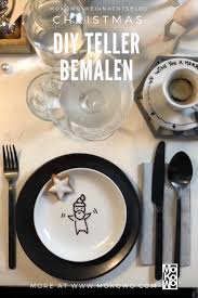 Diy Teller Bemalen Fur Beginner Mokowo Weihnachtsblog Weihnachtsdeko Trends Teller Bemalen Vorweihnachtszeit