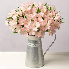 Trusty royal mail will deliver your bouquet. Simply Alstroemeria Flowers By Post Bunches