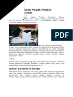 Check spelling or type a new query. Materi Soal Ujian Masuk Pondok Pesantren Gontor Pdf
