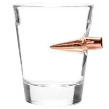 How durable is a bullet proof car?! 308 Real Bullet Shot Glass Lucky Shot Usa