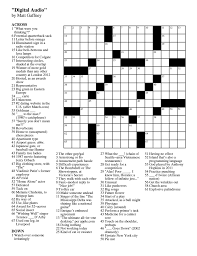 Here you can find all universal crossword clues and answers! Array Printable Crossword Puzzles Online