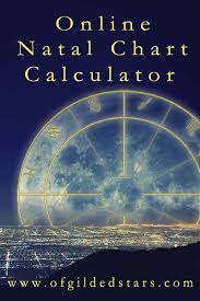 Of Gilded Stars Free Online Natal Chart Calculator