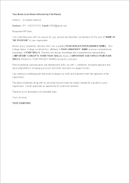 A cover letter is a significant part of a resume. Kostenloses Fresher Resume Cover Letter Format
