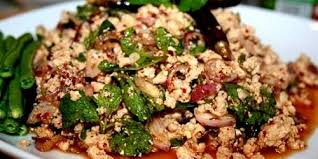 Lap De Poulet Laos Recette Poulet Cuisine Asiatique Recette De Plat