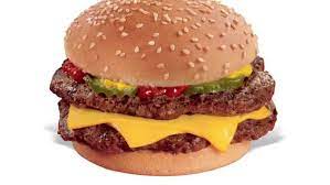The Healthiest Things At Dairy Queen Burger Double Cheeseburger Cheeseburger