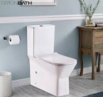 Ortonbath Europe Russia Small Size Rimless Wc Ceramic Toilet with Toilet  Set Bowl Seat Cover