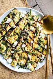 You may recall from my zucchini noodles post that zucchini is 95% water. Grilled Zucchini With Goat Cheese Basil Honey Walder Wellness Rd