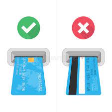 Maybe you would like to learn more about one of these? How To Insert Credit Card In Atm Stock Vector Illustration Of Payment Finance 85505561