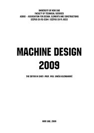 557085 is the postcode assigned to cristian, sibiu view on map. University Of Novi Sad Faculty Of Machine Design