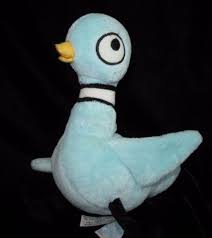 Yottoy Blue Bird Don T Let The Pigeon Drive The Bus Plush 9 Soft Toy Mo Willems Soft Toy Blue Bird Toys