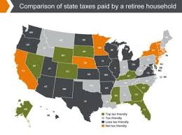 The States With The Highest And Lowest Taxes For Retirees Low Taxes Retirement State Tax