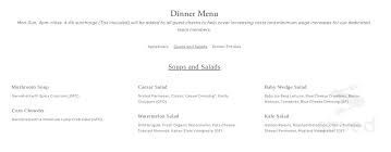 The convenient location of this place makes it easy to reach even in rush hours. Geoffrey S Menu In Malibu California Usa