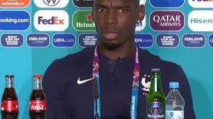 Proud to represent @adidasfootball across the world! Paul Pogba Eyes Heineken Beer Bottle Before Removing It Following Ronaldo S Coca Cola Incident World News Sky News