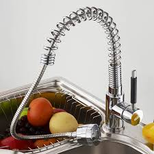 The first is the stream mode which is appropriate for to choose the best pull out kitchen faucet, you definitely need to know about the pull down vs pull out faucets. Spring Type Kitchen Faucet Pull Out 2 Spayers Pattern Copper Kitchen Sink Hot And Cold Faucets Kitchen Faucets Aliexpress