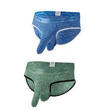 Letiane Men S Sexy Triangle Underwear U Convex Pouch Briefs Elephant Bulge Knickers 2 Pack Buy Online In Bolivia At Desertcart 114186270