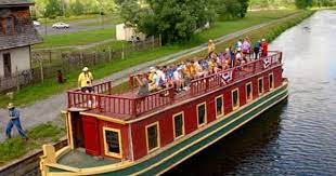 Deck Seat Canal Boat Canals Erie Canal