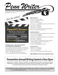 2020 Pennwriters Newsletter The Penn Writer January February 2020 By The Penn Writer Issuu