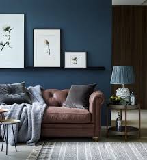 Inspiration Corner Sofa Com Brown And Blue Living Room Leather Sofa Living Room Blue Walls Living Room