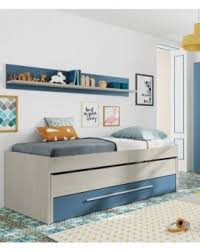 Per calcolare la dimensione esterna del letto, aggiungere 7 cm alla la dimensione fornita nella Struttura Per Letto Con Secondo Letto Estraibile Con Cassettone E Una Mensola Coordinata A Muro